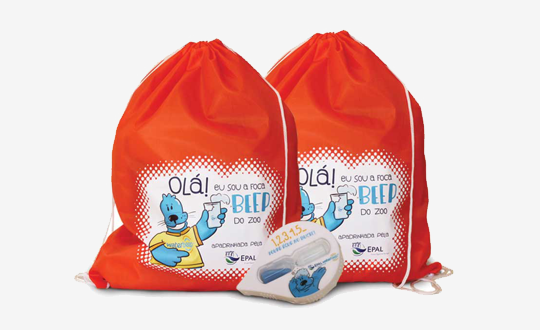 Saco/mochila simples